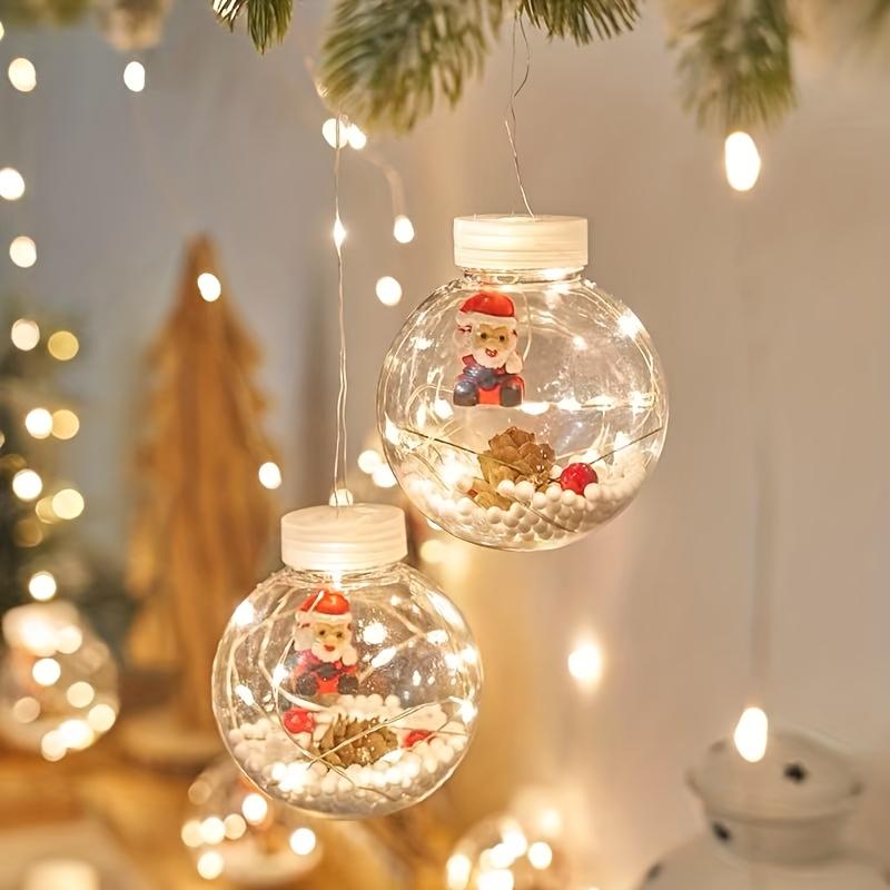 137.8" Edison Bulb Curtain String Lights – Warm White Wish Ball Lights with USB & Remote, 11 Modes, 3 Christmas Styles (Snowman, Christmas Tree, Santa) – Wedding Backdrop, Proposal Decor, Photography Props & Holiday Decorations
